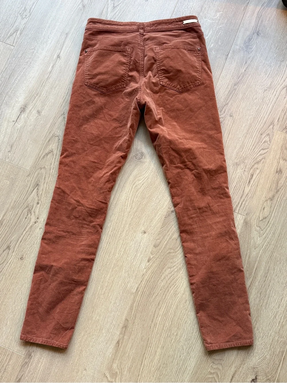 Pilcro and the Letterpress women’s script skinny corduroy pants size 26